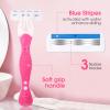 Leriton 24 Pcs Sensitive Women's Disposable Razors Bulk 3 Blade Sensitive Skin Disposable Razors for Women Individually Packaged Travel Size Toiletries Ideal for Hotel Travel Donate Daily Use view 3