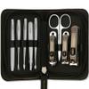9 Pcs Manicure Set for Men & Women  Stainless Steel Manicure & Pedicure Kit with Travel Nail Grooming Case, Nail Clippers, Cuticle Tools  Gift-Ready Mens Manicure Kit & Womens Grooming Set view 4