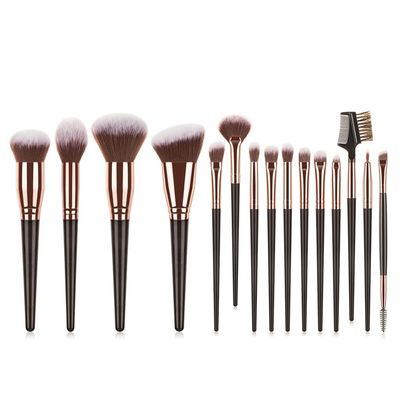 15 Makeup Brush Set Double-headed Two-sided Brushes Large Hair Beauty Soft Hair Tools(E)