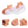 Mikinona 2pairs Boys and Girls Socks Moisturizing Foot Covers for Massage and Pedicure Elastic Comfortable view 4