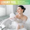 200 Pcs Soap Bag Handmade Bubble Mesh Bags Exfoliating Soap Pouch with Drawstring for Foaming and Drying Soft for Shower Body Facial Cleaning Tool Easy to Bubble and Store view 4