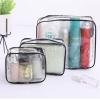 AKPEILISP Thickened storage bag, travel portable pvc makeup bag, skin care toiletry bag, lazy bath storage bag view 2