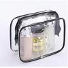 AKPEILISP Thickened storage bag, travel portable pvc makeup bag, skin care toiletry bag, lazy bath storage bag view 3