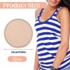 2 Pcs Castor Oil Pack Wrap for Breast, Soft Cotton Castor Oil Pads Reusable Anti-Leakage Breast Pack Wrap Pads for Women view 2