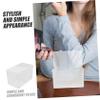 2 Pack Makeup Cotton Storage Case, Plastic Organizer for Cotton Swabs view 3