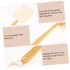 PartyKindom Bathing Brush Long Handle Bath Tool Loofah Sponges Back Exfoliator Wooden Handle Non-Slip Storage view 4
