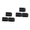 PACKOVE 6pcs Eyebrow Pencil Sharpener Dual Cosmetic Sharpener for Eyeliner Brow Pencils Blades Unique Design for Precision Makeup Application view 1