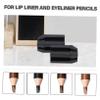 PACKOVE 6pcs Eyebrow Pencil Sharpener Dual Cosmetic Sharpener for Eyeliner Brow Pencils Blades Unique Design for Precision Makeup Application view 3