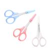 SAFIGLE 6pcs Stainless Scissors Curved Eyebrow Straight Eyelash Rounded Nose Hair Trimmers for Makeup and Grooming Portable and Tools view 2