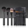 12 Makeup Brushes Set Of Brushes Foundation Brush Makeup School Makeup Brush Set view 1