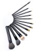 12 Makeup Brushes Set Of Brushes Foundation Brush Makeup School Makeup Brush Set view 3