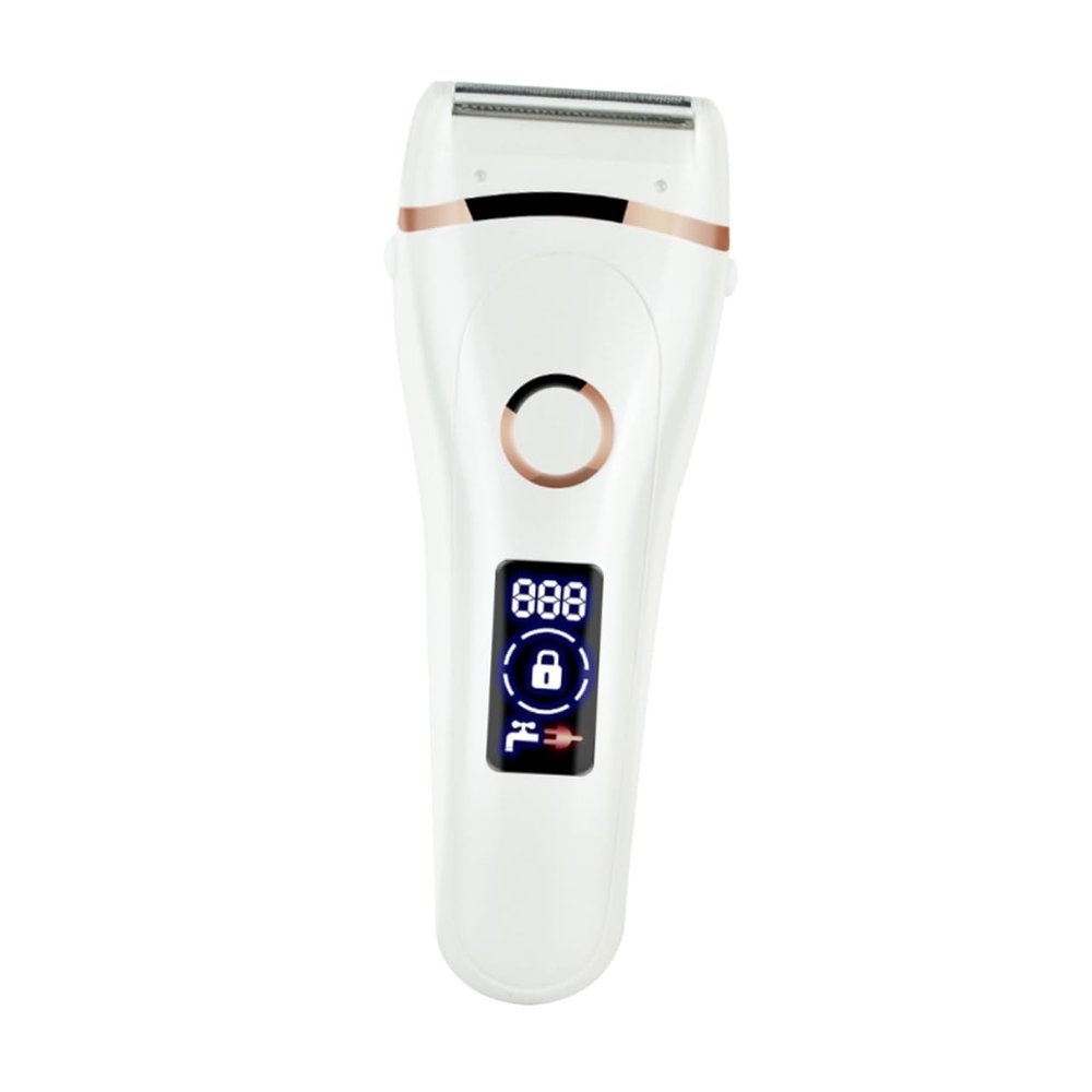 HAKIDZEL Rechargeable Hair Razor for Women Portable Shaver Trimmer Painless Eyebrow Body Hair Removal Device Lightweight Design for Travel