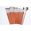 28 Makeup Brushes Wooden Handle Eyelash Volume Makeup Makeup Brushes Makeup Brushes view 2