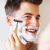 FOMIYES 4pcs Eco-friendly Stainless Steel Safety Razor Bamboo Handle for Mustache Trimmer Men Manual Shaver for Beard Trimmers view 4