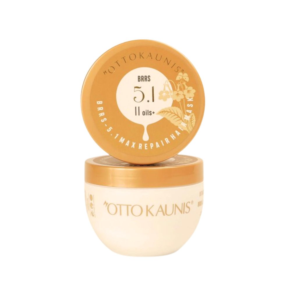 Otto Kaunis Hair Treatment Repairing Mask 5.1 BRRS with Keratin, Vitamin B5 /E, Ceramide NG, Protein, and Silk Amino Acids. 500ml No more Frizz or Dry Hair.