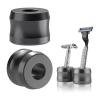 1 Pc Safety Razor Stand Base Aluminum Alloy Men Shaving Stand For Bathroom Countertops Metal Manual Beard Shaver Holder(Silver Color) view 2