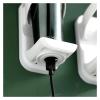 Wall Mounted Electric Razor Holders Bathroom Shaver Rack Electric Toothbrush Holder Space Saving Traceless Cosmetic Organizer(1PCS-White) view 4