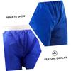 GOOHOCHY 10pcs Flexible Blue Massage Pants Disposable Leakproof Underwear for Women view 2