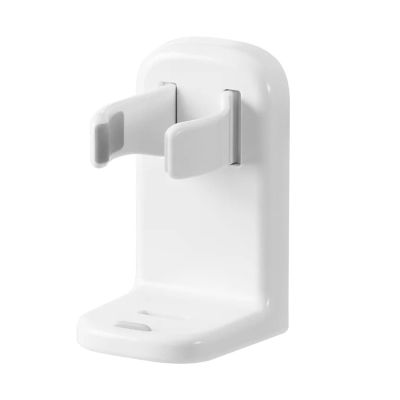 KNVZNWFF Shaver Holder, Non Perforated Hanging Rack, Electric Shaver Storage Rack, Bathroom Shaver Storage Rack