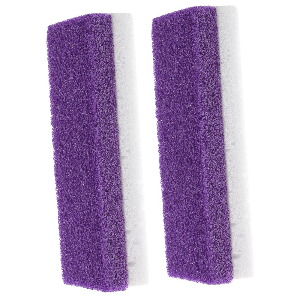 HAKIDZEL 2 Pack Natural Pumice Stone Exfoliator for Feet Dry Skin Remover Foot Pedicure Tool Scrubber Random