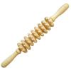 9-Roller Wooden Massage Stick - Handheld Deep Tissue Massager for Muscle Pain Relief, Anti-Cellulite, Myofascial Release - Portable Trigger Point Therapy Tool for Back, Legs, Feet & Body(Colorful) view 2