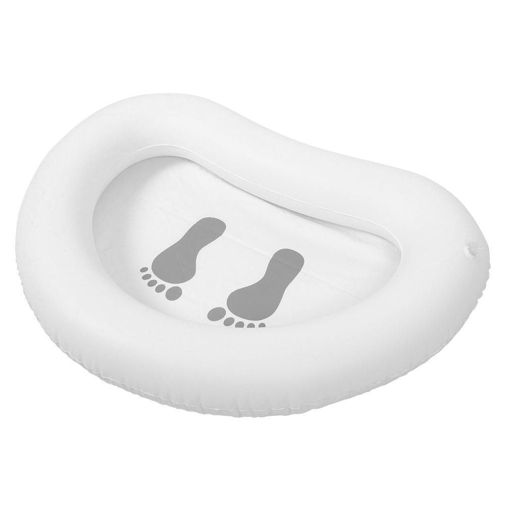 BESPORTBLE Inflatable Folding Foot Bath Basin for Pool Entry Easy Setup Design for Camping and Home Use for Clean Feet and Relaxation