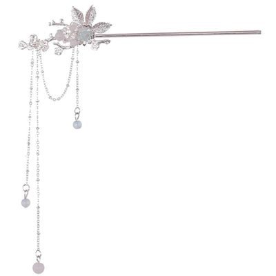 WRITWAA Antique Headdress Women Hair Decoration Styling Hair Stick Wedding Accessories Accessories Girl Bobby Pins for Women Bun Pin Alloy Silver