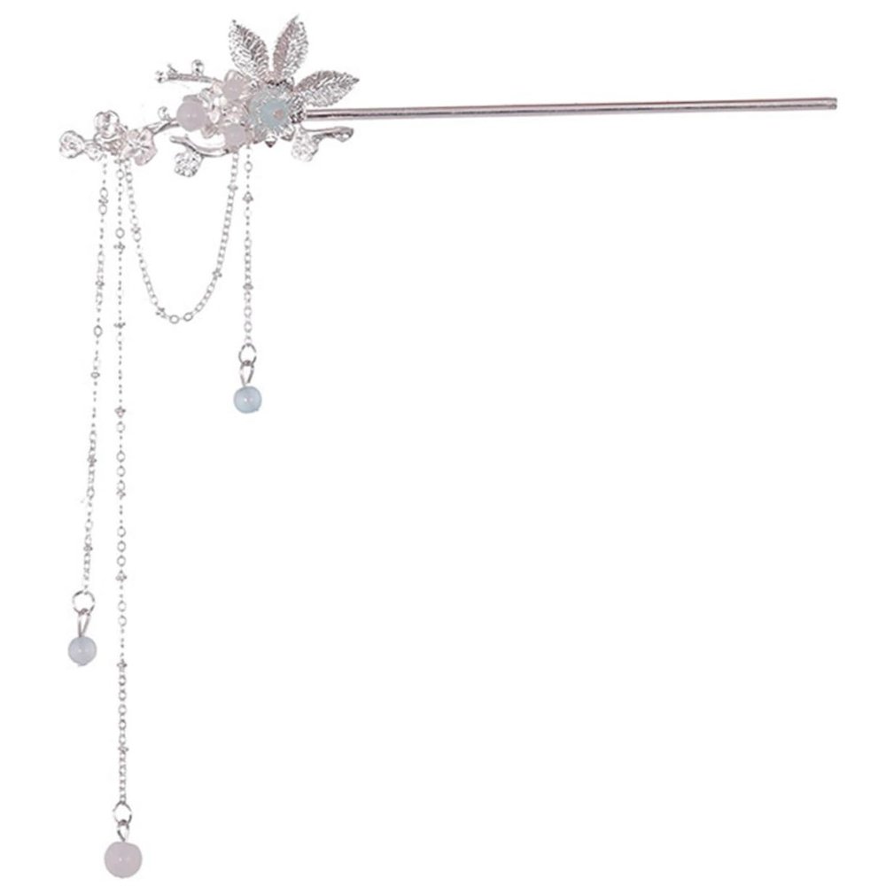 WRITWAA Antique Headdress Women Hair Decoration Styling Hair Stick Wedding Accessories Accessories Girl Bobby Pins for Women Bun Pin Alloy Silver