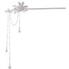 WRITWAA Antique Headdress Women Hair Decoration Styling Hair Stick Wedding Accessories Accessories Girl Bobby Pins for Women Bun Pin Alloy Silver view 1