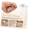 WRITWAA Antique Headdress Women Hair Decoration Styling Hair Stick Wedding Accessories Accessories Girl Bobby Pins for Women Bun Pin Alloy Silver view 3