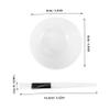Beatifufu 4sets Mud Mask Mixing Bowl Set for Diy Skin Care Durable Pp Facial Mask Applicator with Mixing Bowl and Stick for Home and Salon Use view 2