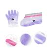 LALADEFIEE 2pairs Hand and Foot Wax Therapy Kit Paraffin Therapy Glove Cover for Dry Skin Care view 2