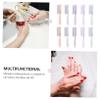 LIFKOME Nail Brush Set 10pcs Fingernail Brush Long Handle Non-skid Grip for Men's Toe Nails and for Bathroom Kitchen view 3