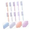 LIFKOME Nail Brush Set 10pcs Fingernail Brush Long Handle Non-skid Grip for Men's Toe Nails and for Bathroom Kitchen view 4