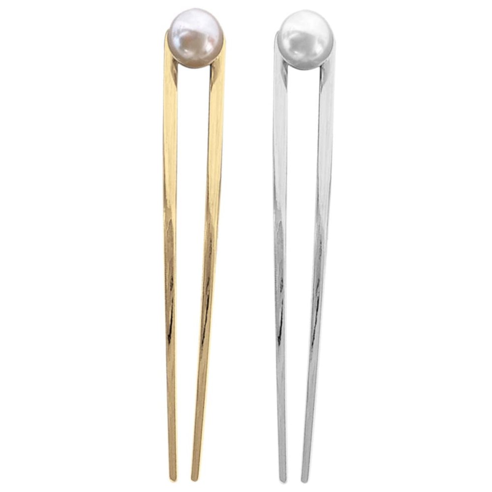 LIFKOME 2pcs Vintage Hair Clips Women Hair Stick for Bun Updo Accessories Girls