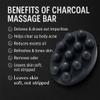 Activated Charcoal Detox Massage Bar  Deep Cleansing Exfoliating Soap for Body Acne, Odor & Oily Skin  with Tea Tree, Lemon & Apple Cider Vinegar  Natural Skincare for Women & Men view 3