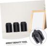 PACKOVE 15pcs Eyebrow Sharpeners Makeup Brow Pencil Tools and Lightweight Detachable Lid Four Style Options for Eyeliner Lip Liner Pencils Black view 3