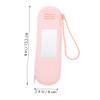 PRETYZOOM Portable Silicone Makeup Brush Storage Case with Mirror Travel Organizer for Makeup Tools Waterproof Travel Cosmetic Bag for Beauty Essentials view 2
