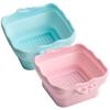ERINGOGO 2pcs Silicone Makeup Brush Cleaning Bowl Multifunctional Brush Washer for Eye Shadow Brow Face Portable Compact Cleaner view 1