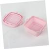ERINGOGO 2pcs Silicone Makeup Brush Cleaning Bowl Multifunctional Brush Washer for Eye Shadow Brow Face Portable Compact Cleaner view 3