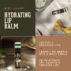 18.21 Man Made Lip Balm - Mint Julep Flavor, Lip Protectant Hydrates & Moisturizes with Beeswax, Cocoa Butter & Vitamin E - For chapped and dry lips view 2