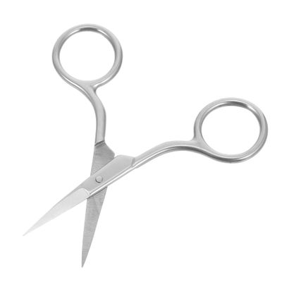 KAILIKETIY Stainless Steel Beauty Scissors for Eyebrow Grooming and Nose Hair Trimming Portable Multi-Function Scissor Set for Men and Women Compact Design for Home and Travel Use
