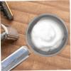 PACKOVE Stainless Steel Shaving Bowl Barber Soap Foaming Cup Heat Insulation Shaving Mug Random Style view 3