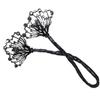 ERINGOGO Rhinestones Hair Bun Maker Wrap Bun Shaper for Women Wedding Curly Hair Accessory view 1