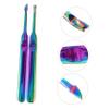CALLARON Stainless Steel Cuticle Remover and Pusher Set 2-Piece Mini Nail Care Tools for Manicure and Pedicure Dual-Sided Design for Easy Dead Skin Removal view 4