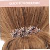 Beatifufu Bendable Hair Bun Maker Tool for Effortless Hairstyles Twisted Hair Tie Accessory for Quick Ponytails and Buns Suitable view 3