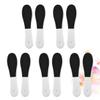 SAFIGLE 1bag Double-Sided Foot File for Pedicure Remover Plastic Handle Feet and Removes Dead Skin for Home and Spa Use view 1