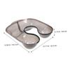 Beaupretty 2pcs Hairdressing Medicine Tray Salon Hair Washing Tray Hair Salon Supplies Dye Stylist Tool view 2