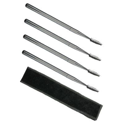 EXQUIMEUBLE 4pcs Eyebrow Brush Lash Extension Brush Eyelash Combs Safe Skin-friendly