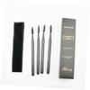 EXQUIMEUBLE 4pcs Eyebrow Brush Lash Extension Brush Eyelash Combs Safe Skin-friendly view 3